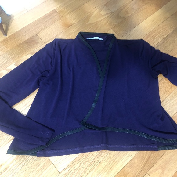 Short lightweight sweater purple - Picture 2 of 6